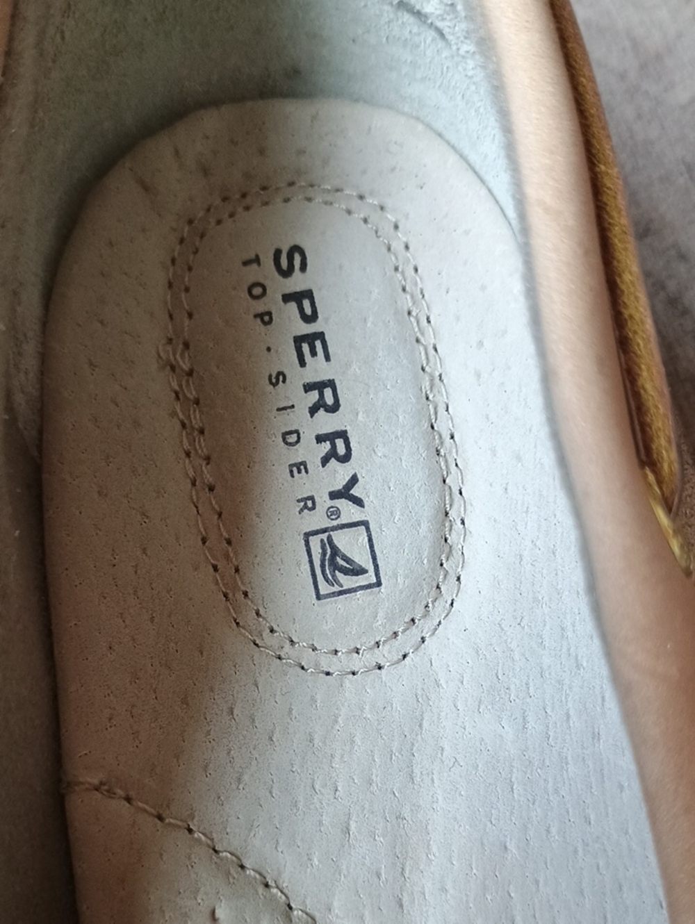 Sperry Beige and Brown Leopard-Print Slip-On Loafers - Picture 2 of 8
